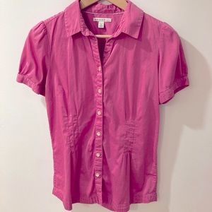 Playful Pink Blouse by Banana Republic